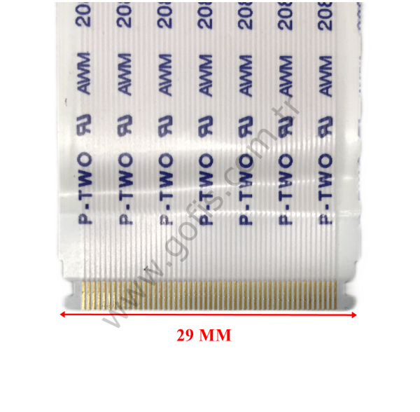 P-TWO AWM 20861 E221612 105C 60V VW-1 49,5CM 51 PİN LVDS CABLE