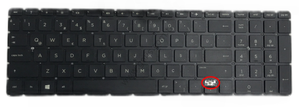 HP PAVİLİON 15-BS 15-BW 250 G6 255 G6 KLAVYE TÜRKÇE Q HPM16M6 PK132043A18 *YEDEK PARÇA AMAÇLI* (3)
