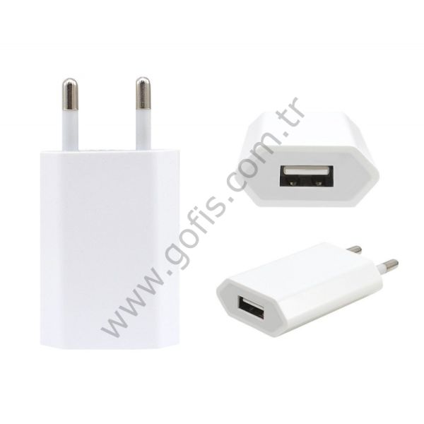 APPLE IPHONE UYUMLU ADAPTÖR 5W 3/4/4S/5/5S/SE/6/6S/7/7S/8/PLUS/X