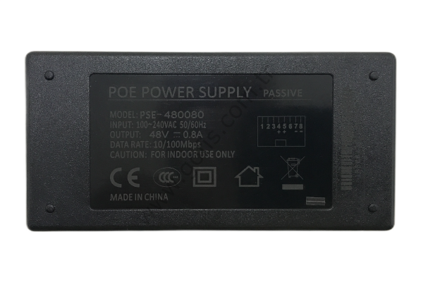 PSE PSE-480080 48V 0.8A 10-100 POE ADAPTÖR (INJEKTOR)
