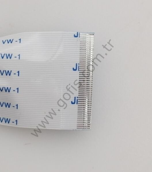 JINWEN E363975 AWM 20861 105C 60V VW-1 FLEX KABLO 25,55MM 7,5CM 50 PİN FLEX CABLE