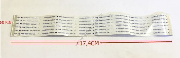 EUNSUNG E129545 AWM 20861 105C VW-1 -F- FLEX KABLO 50 PİN 17.4CM FLEX CABLE
