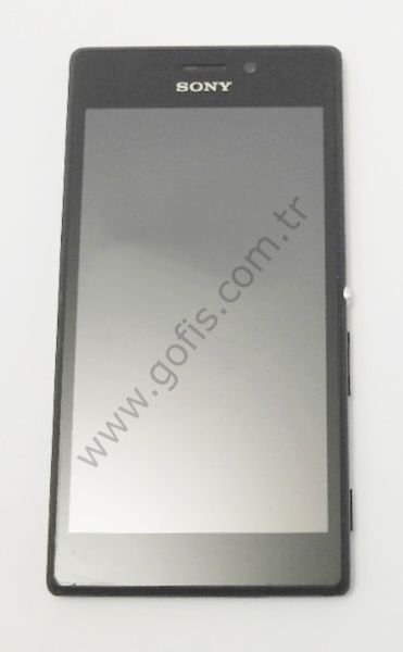 SONY XPERIA M2 LCD EKRAN DOKUNMATİK ÇITALI SİYAH %100 ORİJİNAL