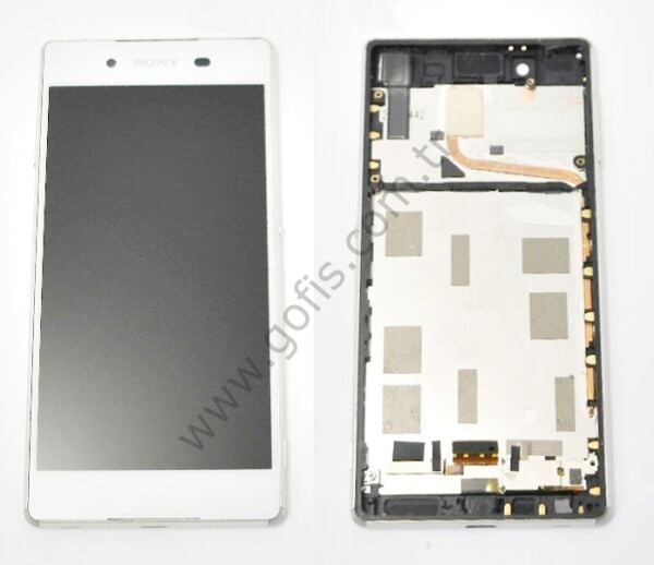 SONY XPERİA Z3 PLUS LCD EKRAN DOKUNMATİK ÇITALI BEYAZ %100 ORİJİNAL