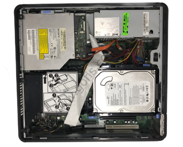 DELL OPTİPLEX 745 İNTEL 2140 1.60GHZ 160GB HDD 2GB RAM KASA