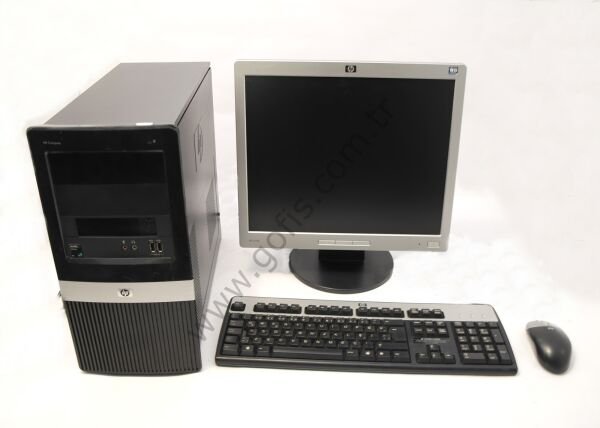 HP COMPAQ DX2450 MİCROTOWER KASA - HP L1706 17'' LCD MONİTÖR - HP KLAVYE & MOUSE SET