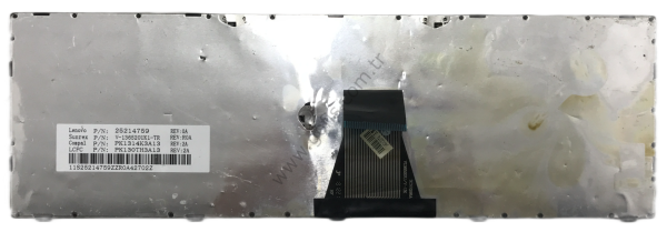 LENOVO Z50-70 KLAVYE TÜRKÇE Q 25214759 V-136520UK1-TR PK1314K3A13 PK130TH3A13 *YEDEK PARÇA AMAÇLI*