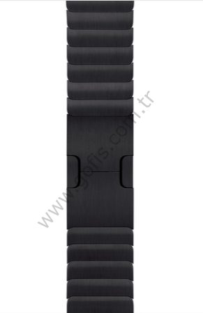 APPLE WATCH 42MM BAKLALI MODEL PASLANMAZ ÇELİK BİLEZİK KORDON UZAY SİYAHI %100 ORİJİNAL