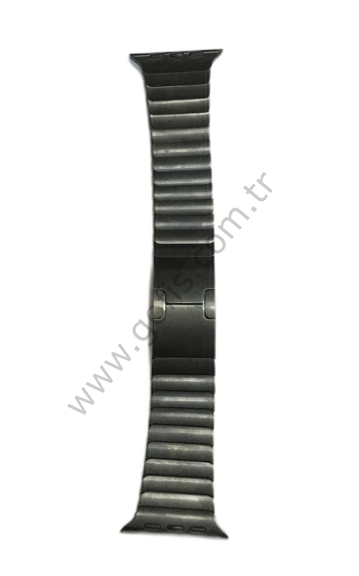 APPLE WATCH 42MM BAKLALI MODEL PASLANMAZ ÇELİK BİLEZİK KORDON UZAY SİYAHI %100 ORİJİNAL