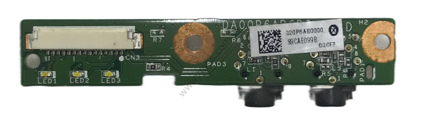 HP COMPAQ PRESARİO CQ61 SES KARTI 320P6AB0000 DA00P6AB6D0 AUDİO JACK BOARD