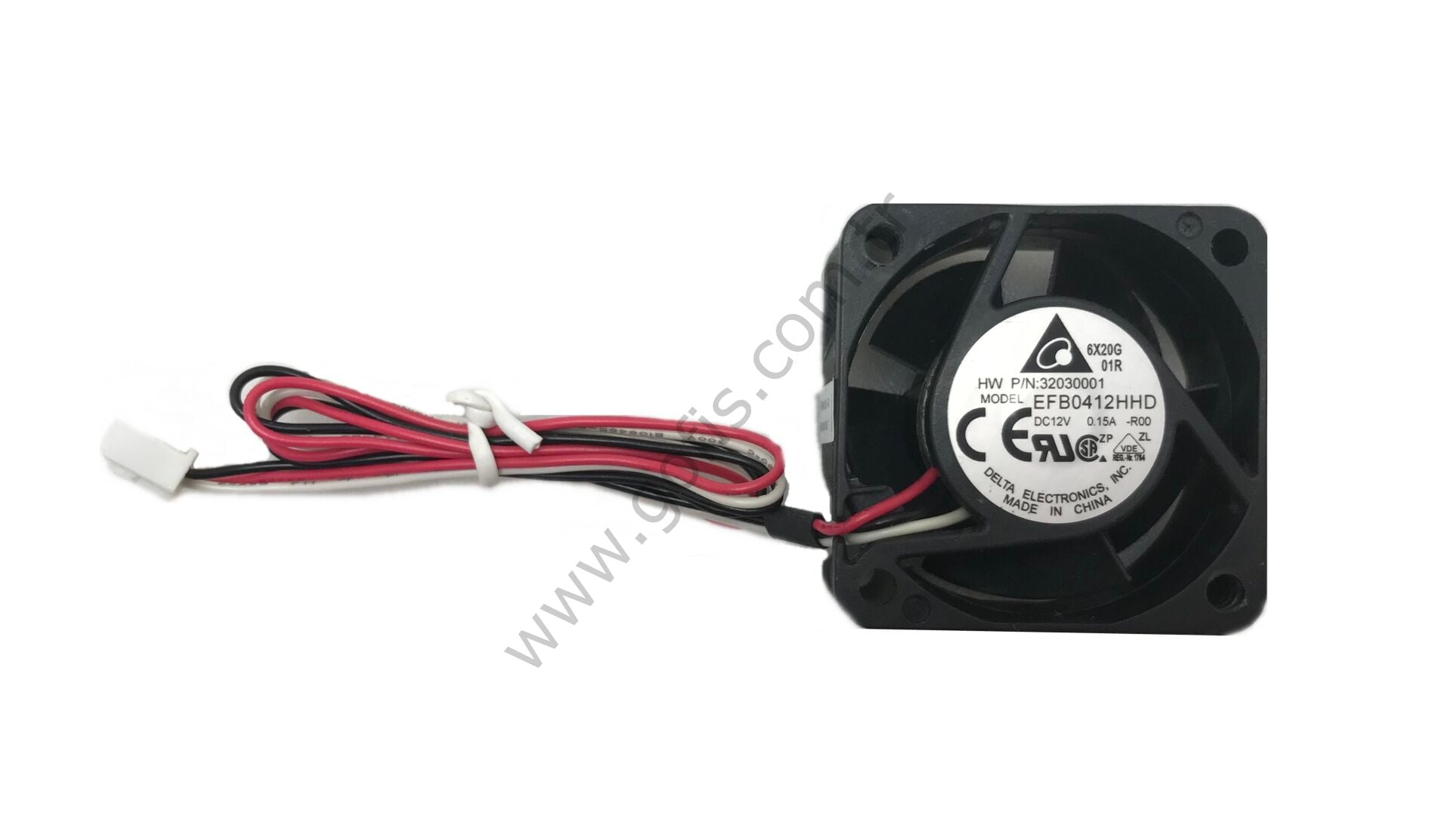 DELTA ELECTRONICS 32030001 EFB0412HHD FAN DC12V 0.15A 4X4CM