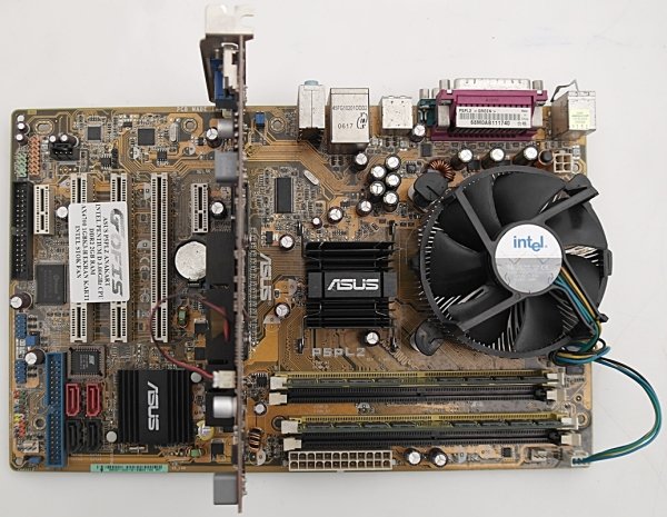 ASUS P5PLZ INTEL PENTIUM D 3.00GHZ CPU DDR2 2GB RAM ANAKART