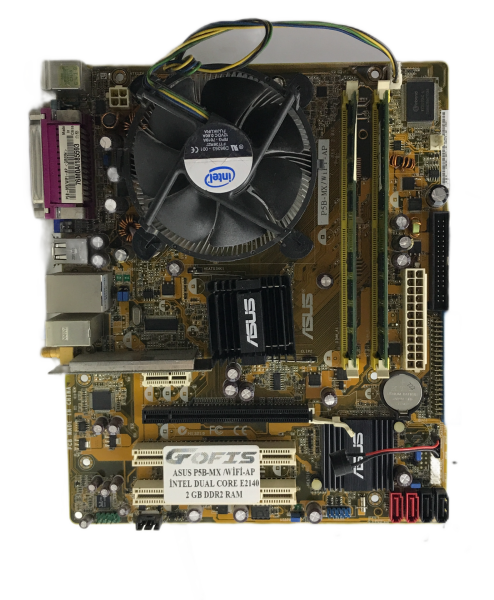 ASUS P5B-MX/WIFI-AP INTEL DUAL CORE E2140 2GB DDR2 RAM ANAKART