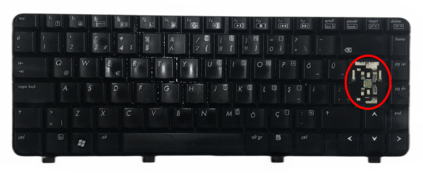 HP PAVİLİON DV2500 DV2000 KLAVYE TÜRKÇE Q MP-05586TQ-4421 441317-141 *YEDEK PARÇA AMAÇLI*