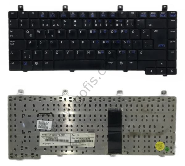 HP COMPAQ NX6125 KLAVYE TÜRKÇE Q MP-03906TQ-6985 393568-141