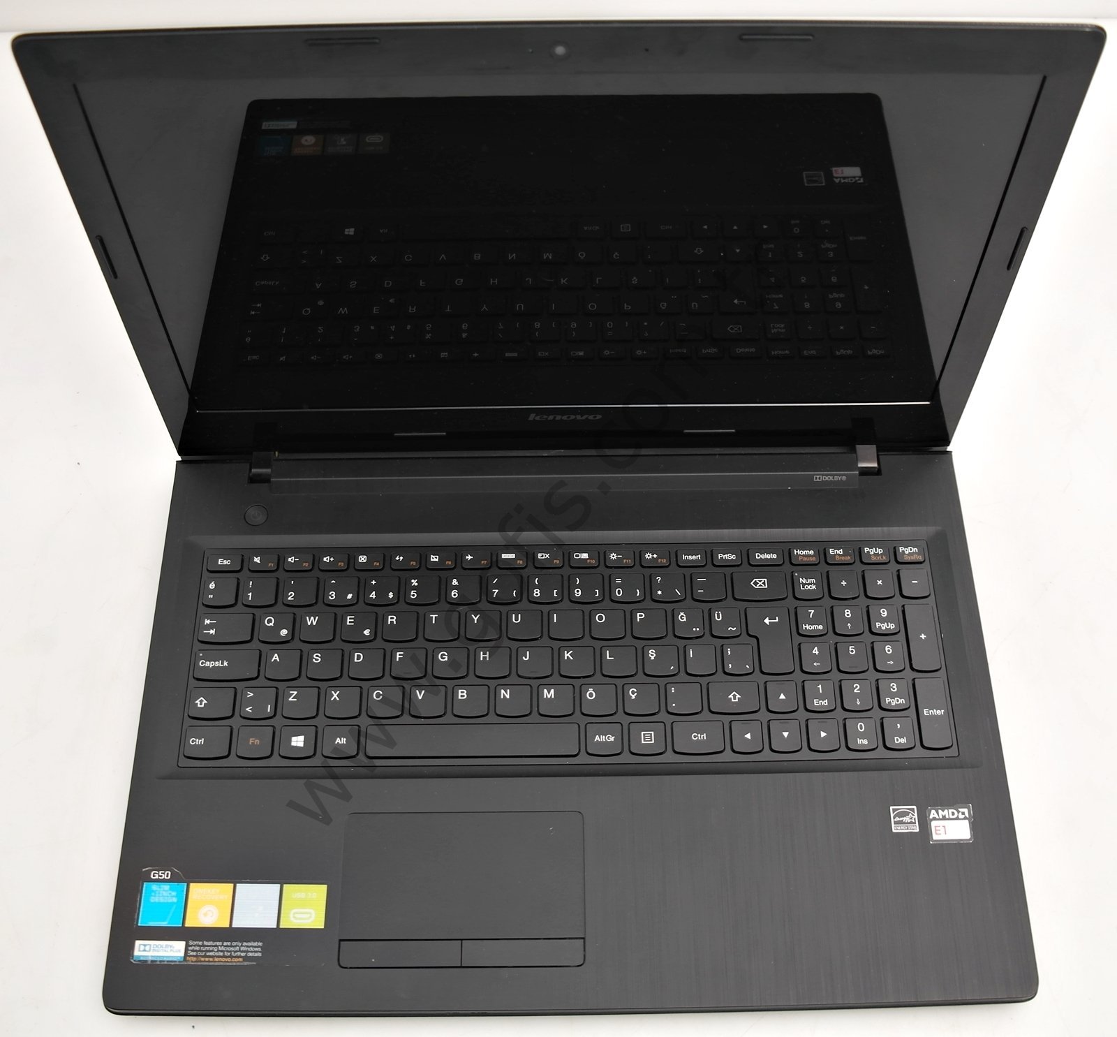 LENOVO G50-45 80E3 AMD E1-6010 APU 320GB HDD 4GB RAM LAPTOP