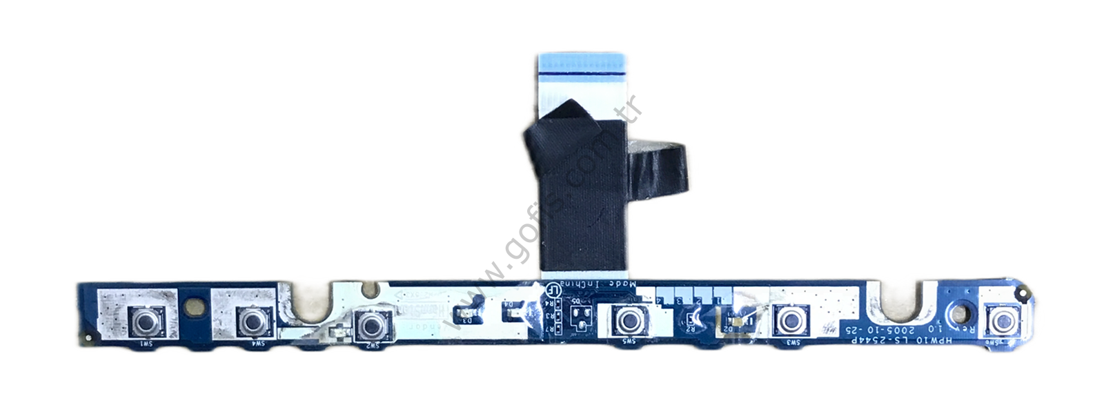 HP COMPAQ NX6125 MEDİA BUTTON BOARD 4559AJ32L01 LS-2544P TETİK BUTONU