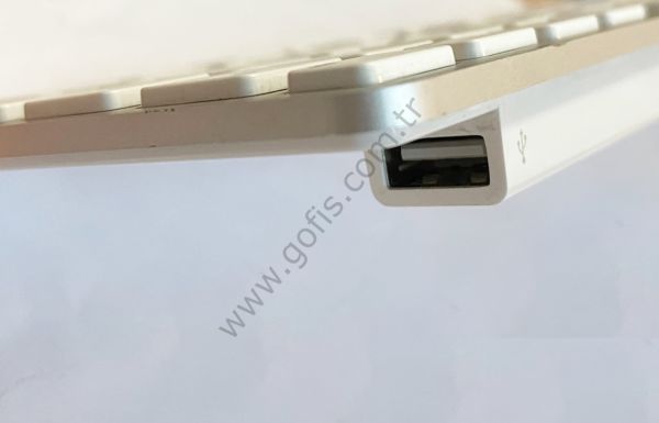 APPLE A1243 KABLOLU KLAVYE KEYBOARD TÜRKÇE F %100 ORİJİNAL