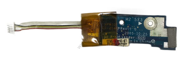 HP COMPAQ NX6125 POWER BUTTON BOARD DC020002800 LS-2545P TETİK BUTONU