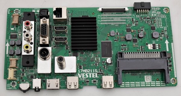 TOSHİBA 49L2863DAT ANAKART 10117349 240817R1 23500800 17MB211S MAİN BOARD