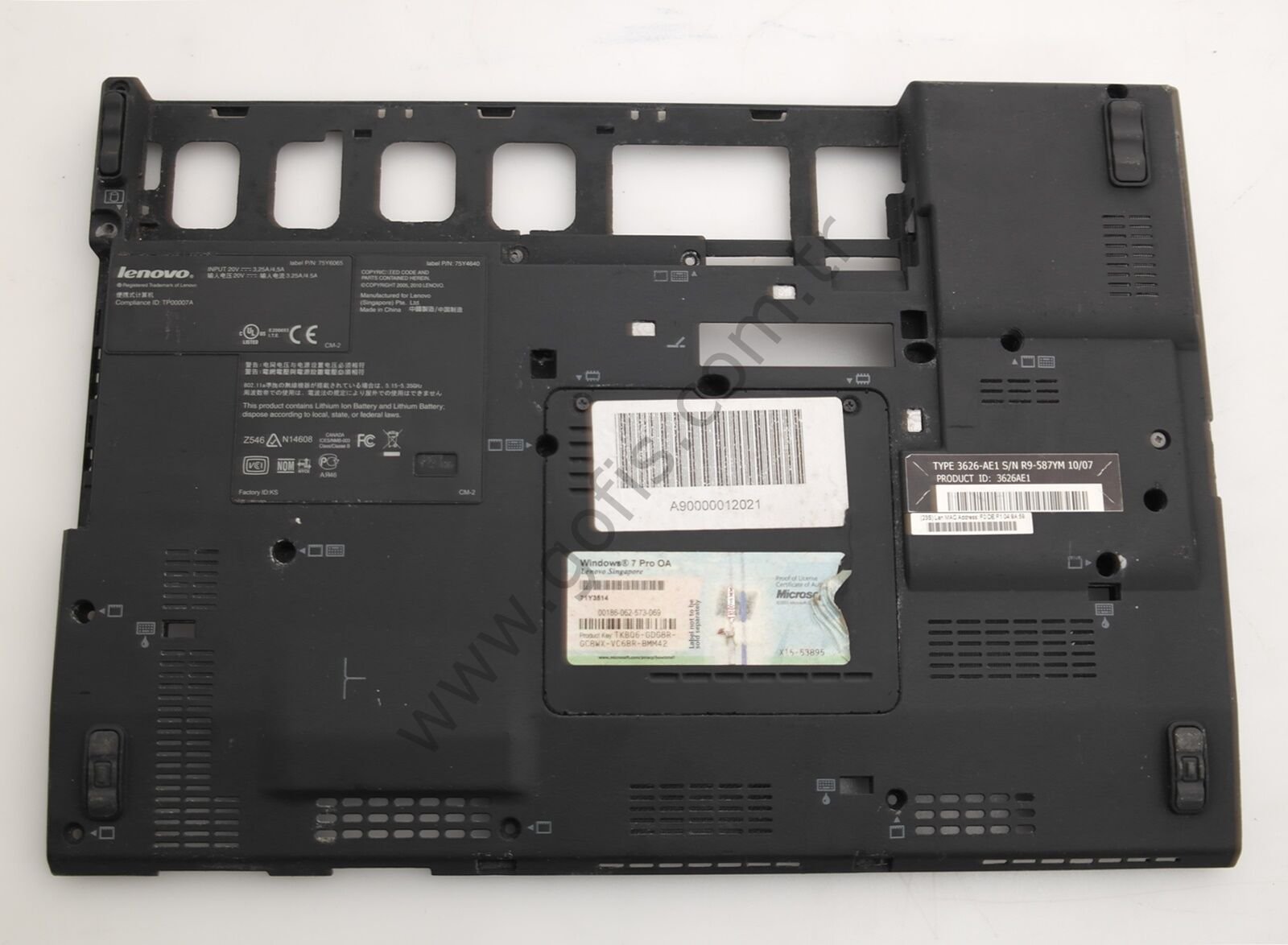 LENOVO THİNKPAD X201 ALT KASA 60.4CV17.001 75Y4640 3626AE1