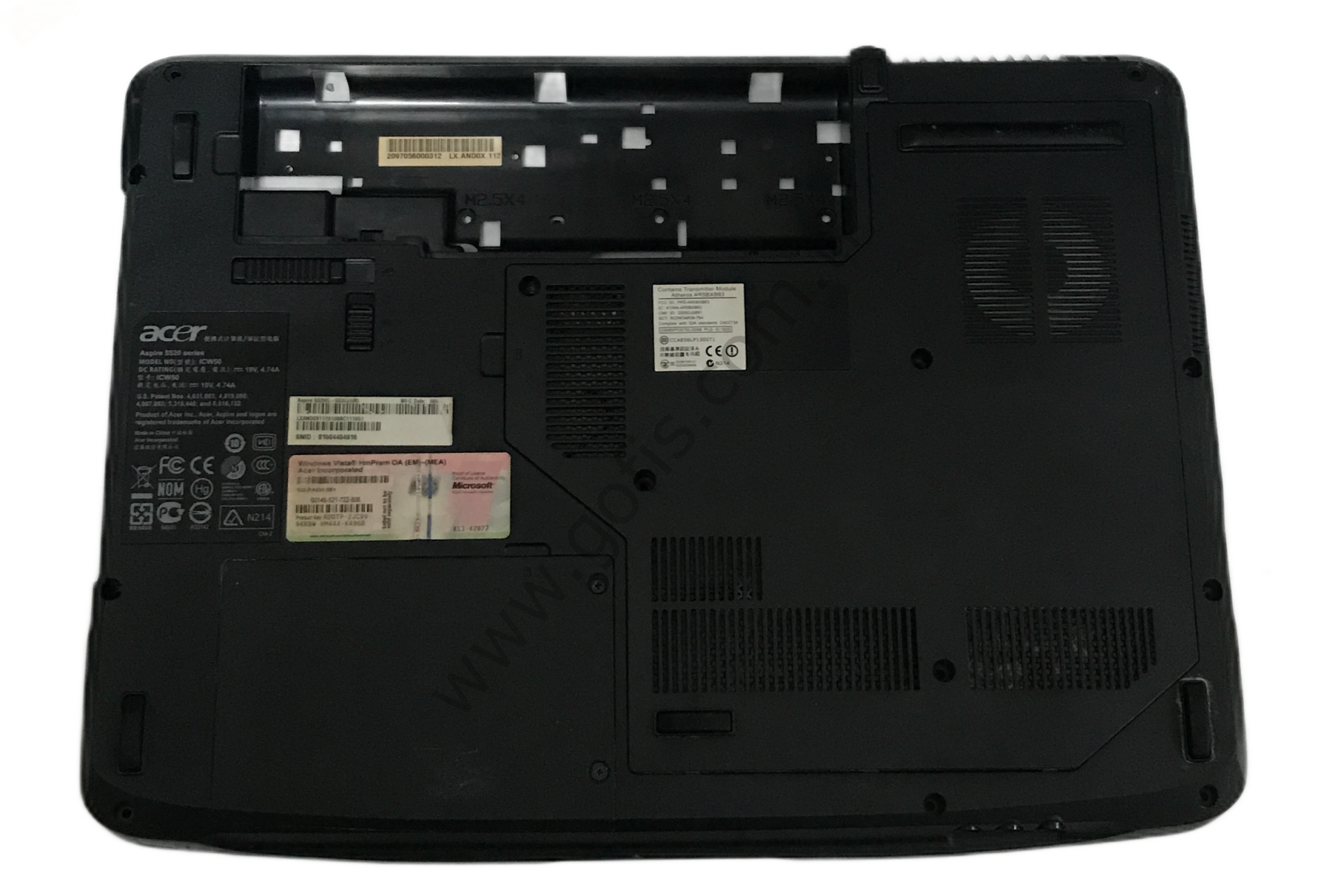 ACER ASPİRE 5520G 5520 ALT KASA ICW50 AP01K000E00