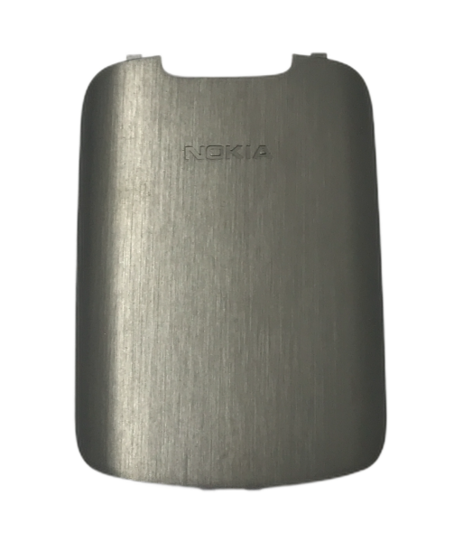 NOKİA ASHA 303 ARKA PİL KAPAK METAL  GRİ