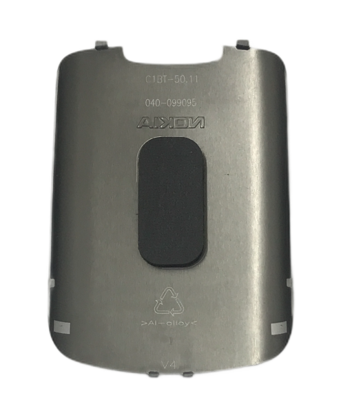 NOKİA ASHA 303 ARKA PİL KAPAK METAL  GRİ