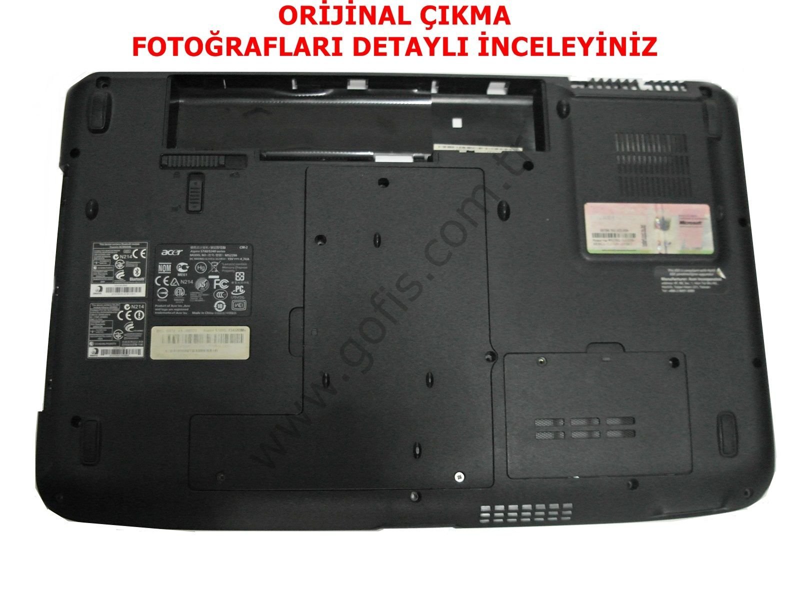 ACER ASPİRE 5740 5340 ALT KASA MS2286 FOX604GD1000