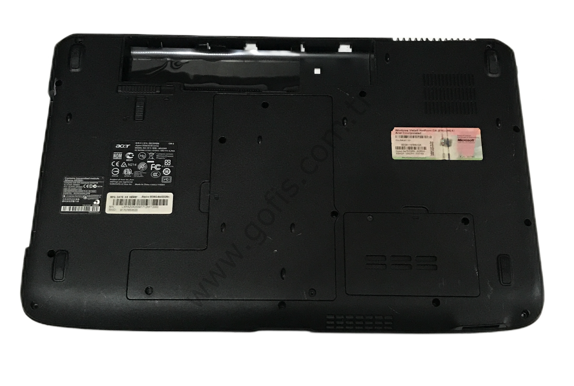 ACER ASPİRE 5536G 5536 ALT KASA MS2265 4CG39.001