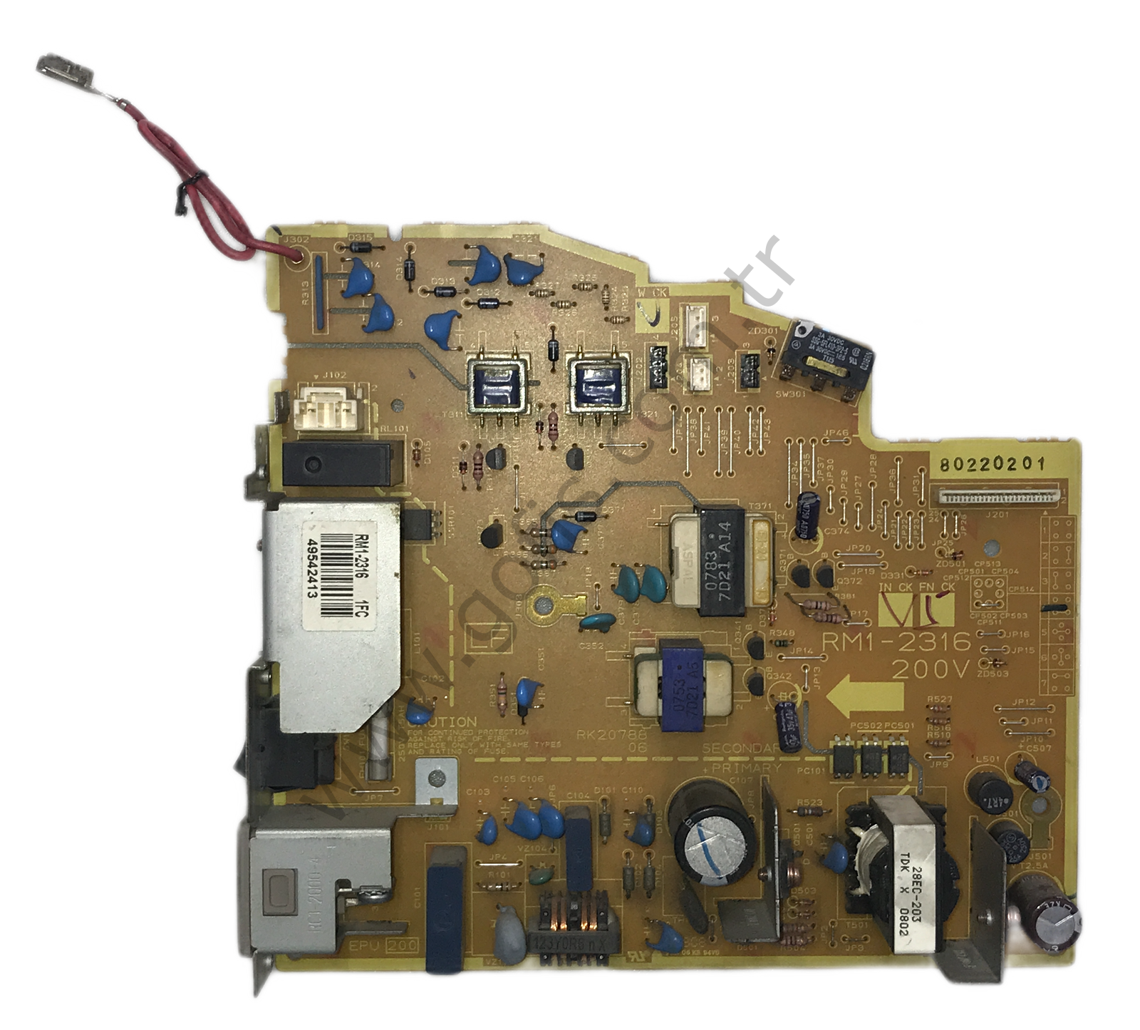 HP LASERJET 1020 1018 CANON LBP 2900 POWER BOARD RK20788 RM1-2316 GÜÇ KARTI