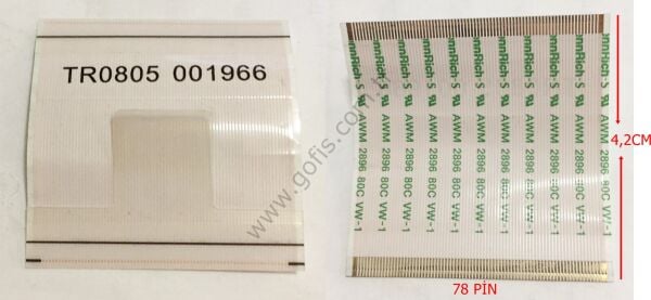 TR0805 001966 FLEX KABLO 78 PİN 4,2CM FLEX CABLE