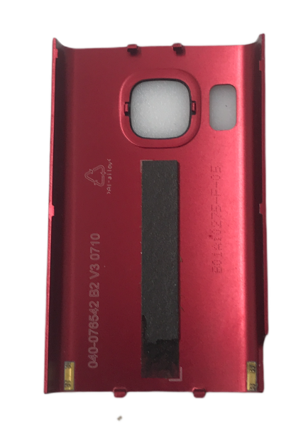 NOKİA 6700S ARKA PİL KAPAK METAL KIRMIZI