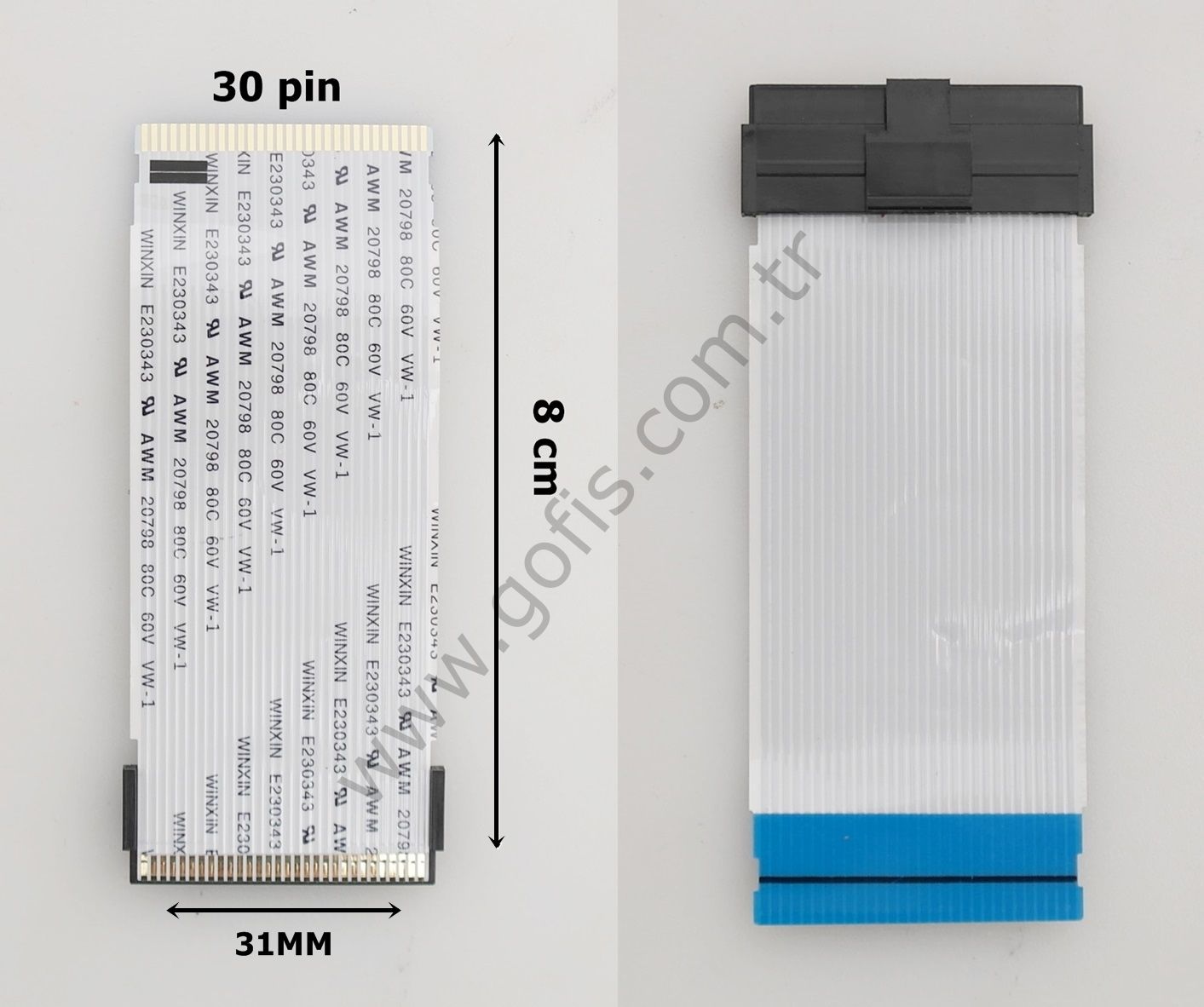 PHİLİPS 32PHS4132/12 FLEX KABLO 31MM 8CM 30 PİN FLEX CABLE