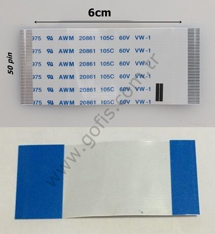 6CM 50 PİN FLEX KABLO