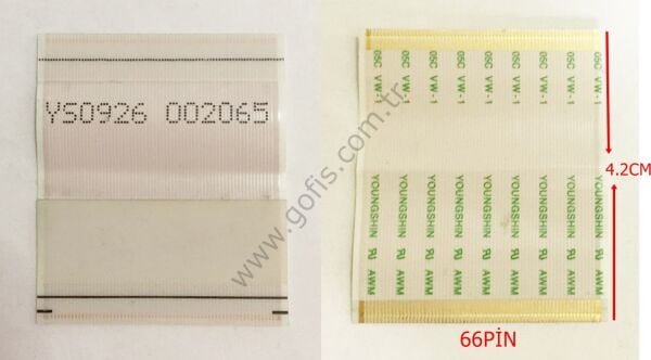 YS0926 002065 FLEX KABLO 66 PİN 4.2CM FLEX CABLE
