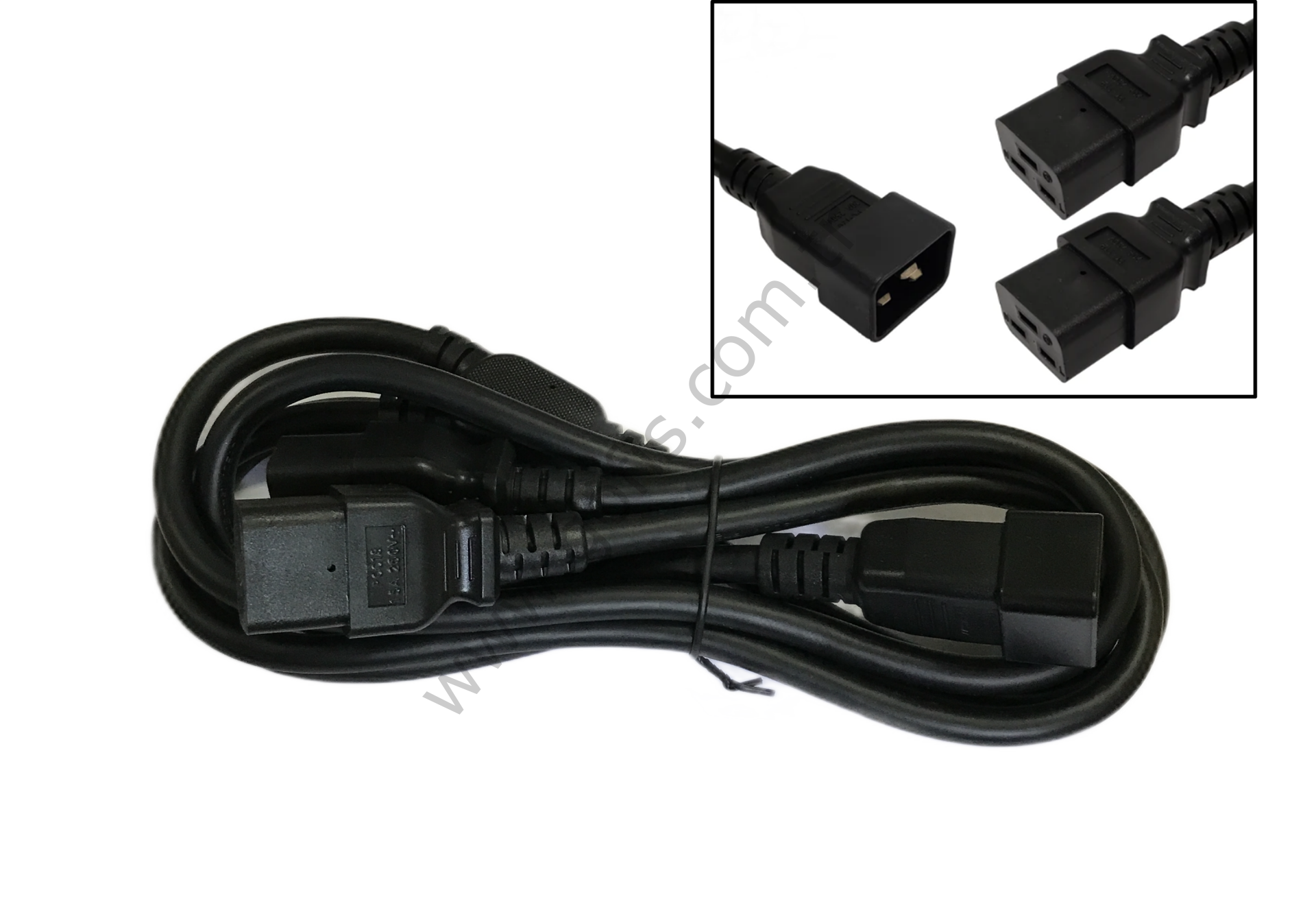 C20 TO 2X C19 UPS POWER KABLO 1.8M