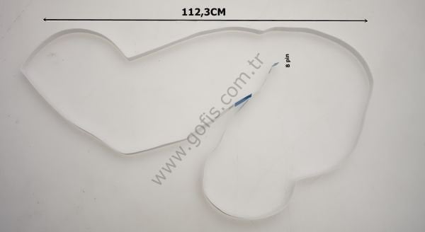 750.00Y01.0011 FLEX KABLO 10MM 112,3CM 8 PİN FLEX CABLE