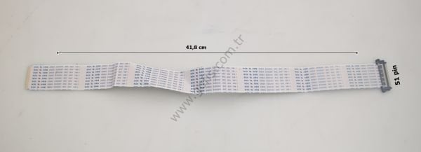 PHİLİPS 40PFK4100 LVDS KABLO 41.8CM 51 PİN LVDS CABLE