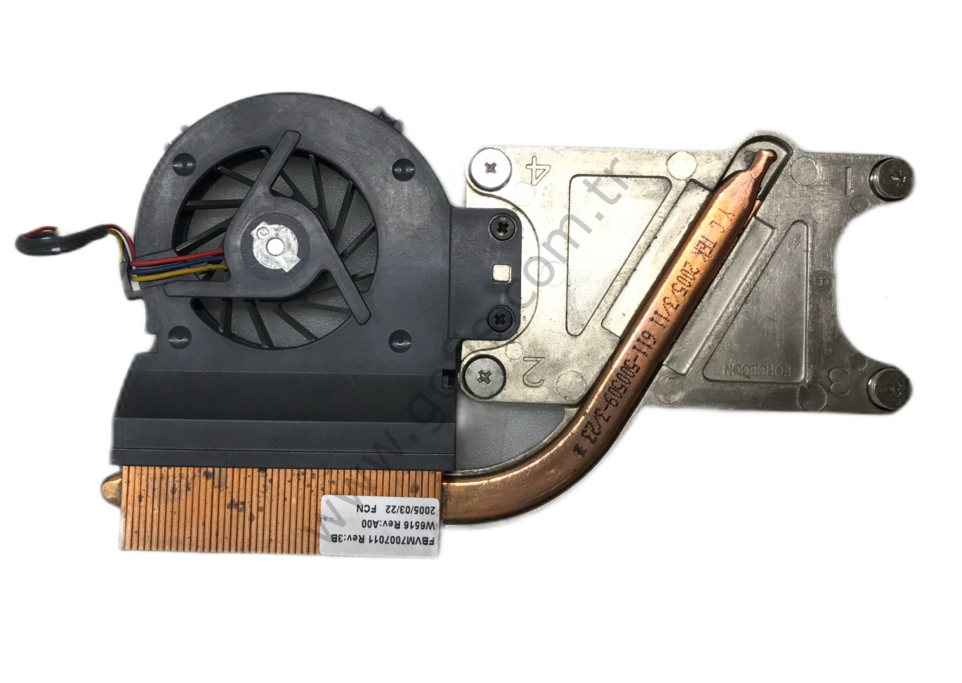 DELL İNSPİRON 1200 2200 LATİTUDE 110L FAN SOĞUTUCU HEATSİNK UDQFRPH18CQU FBVM7007011
