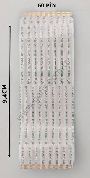 SONY KDL-43W756C FLEX KABLO 750.00X03.0001 9,4CM 60 PİN FLEX CABLE