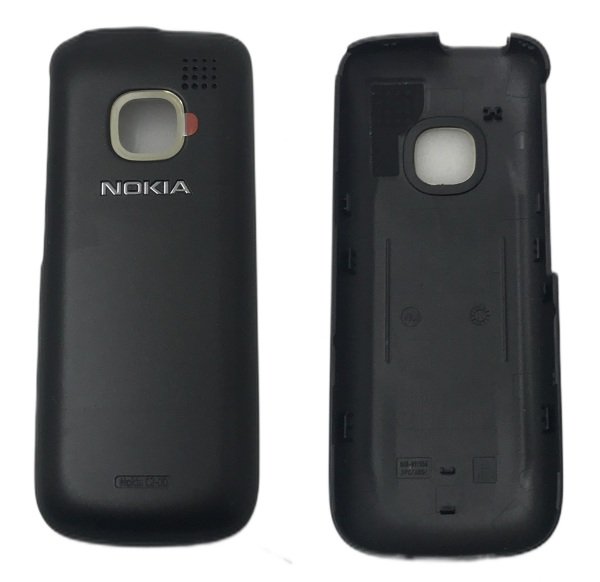 NOKİA C2-00 ARKA PİL KAPAK PLASTİK SİYAH