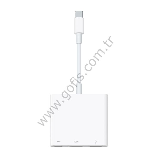APPLE USB-C DİJİTAL AV ÇOKLU BAĞLANTI NOKTASI ADAPTÖRÜ A1621 %100 ORİJİNAL