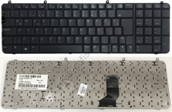 HP PAVİLİON DV9500 DV9700 DV9000 KLAVYE TÜRKÇE Q 441541-001