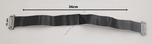 WDK AWM 20624 E310361 80C 60V VW-1 LVDS KABLO 36CM 51 PİN LVDS CABLE