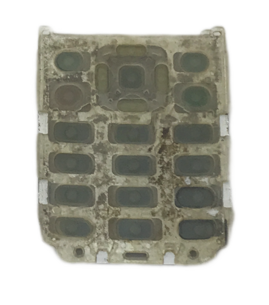 NOKİA 6070 ARKA PİL KAPAK VE TUŞ TAKIMI PLASTİK SİYAH