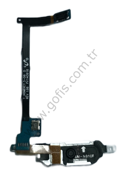 SAMSUNG GALAXY NOTE 4 N910 HOME TUŞU FİLM SİYAH