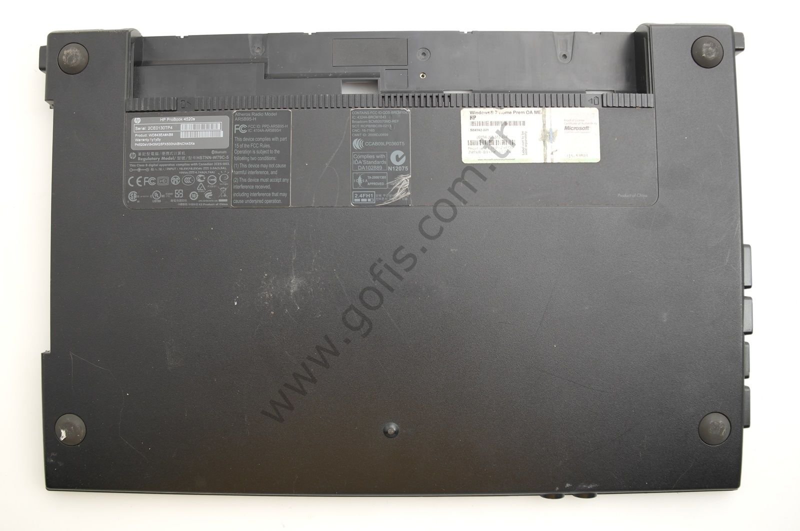 HP PROBOOK 4520S ALT KASA 598680-001