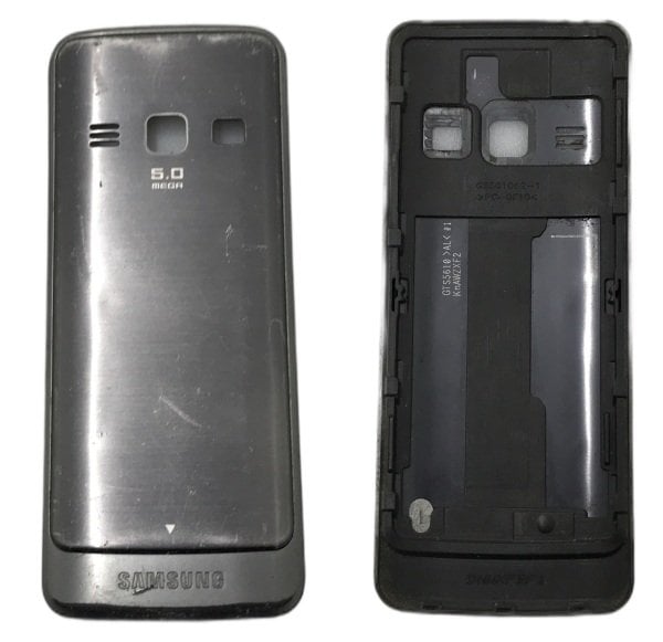 SAMSUNG S5610 ARKA PİL KAPAK PLASTİK GRİ