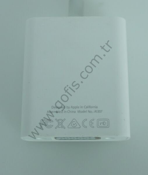 APPLE MİNİ DISPLAYPORT - VGA ADAPTÖRÜ A1307 %100 ORİJİNAL